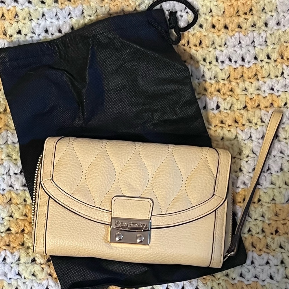 Vera Bradley Ultimate Leather Wristlet Banana